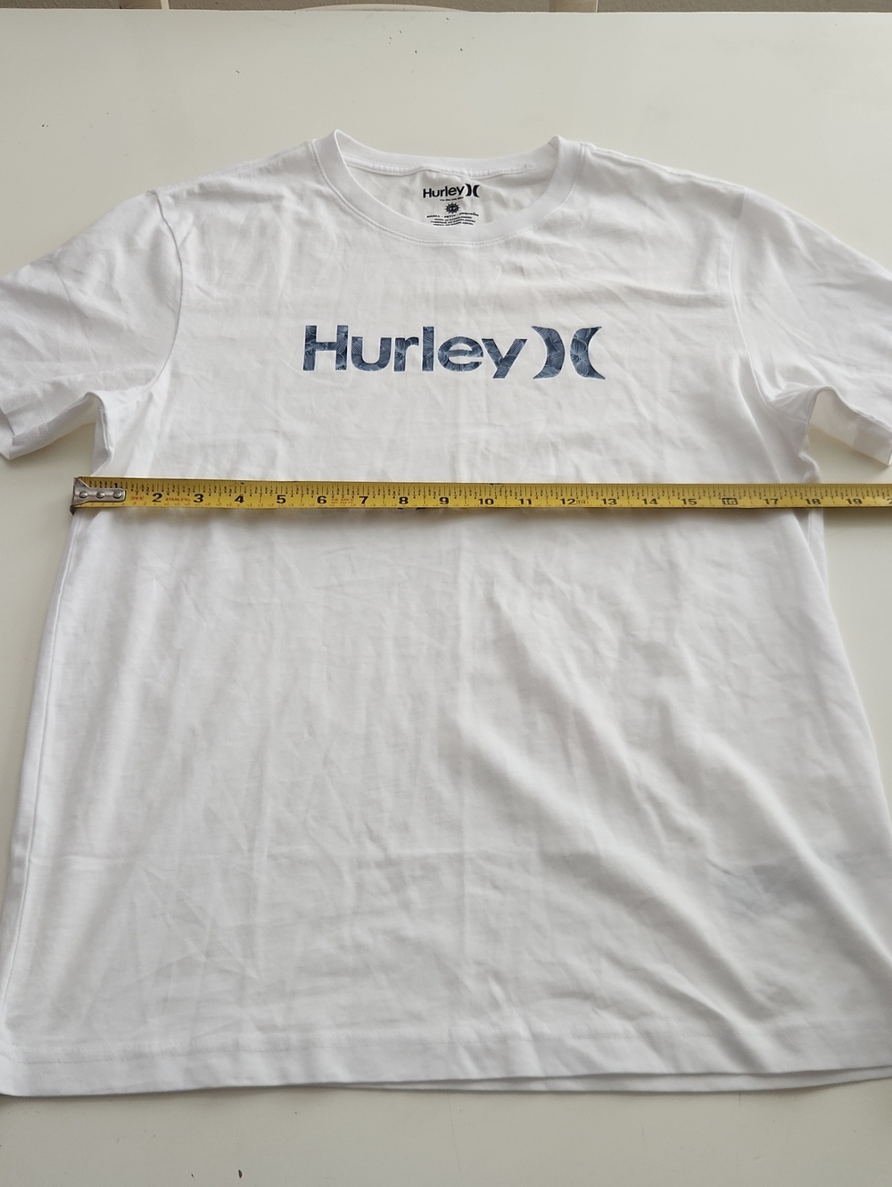 Hurley White Short Sleeve Graphic Logo T-Shirt S - Picture 5 of 6